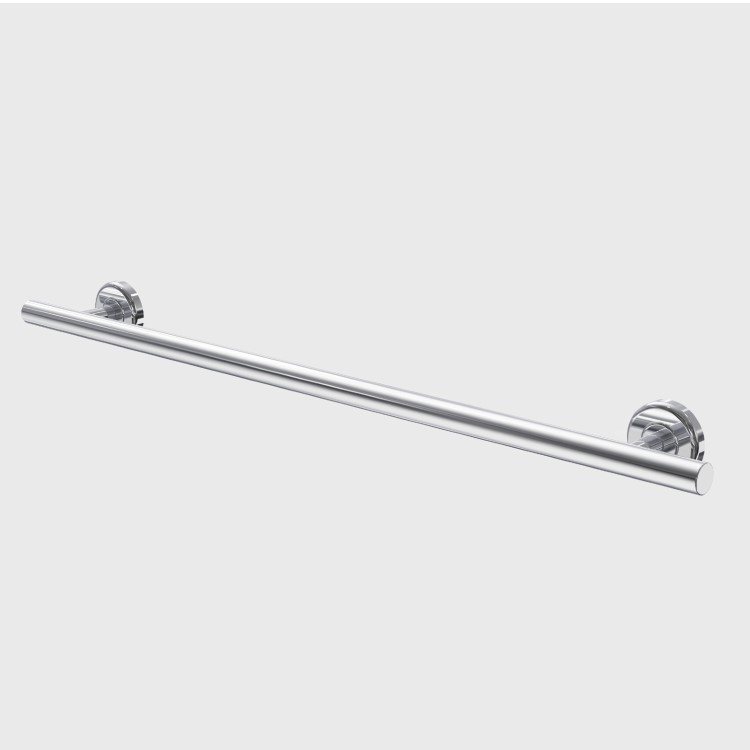 Chrome Bathroom Grab Rail 800 x 77mm - Arissa