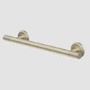 GRADE A1 - Brass Knurled Bathroom Grab Rail 450 x 77mm - Arissa