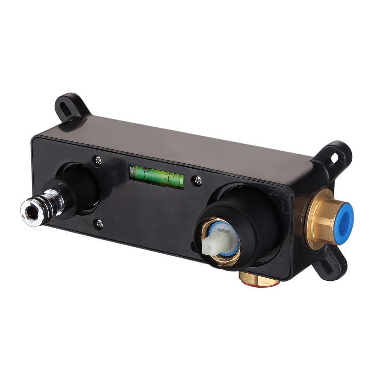 ONLY OPENED - Black Wall Mounted Basin Mixer Tap - Arissa