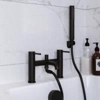 Black Bath Shower Mixer Tap - Arissa Black Bath Shower Mixer Tap - Arissa