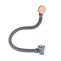 Bronze Easy Clean Click Clack Bath Waste with Overflow - Arissa Bronze Easy Clean Click Clack Bath Waste with Overflow - Arissa