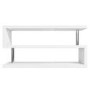 Artemis White High Gloss Geometric TV Stand - TV's up to 50"