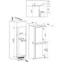Whirlpool ART4500APLUS 54cm Wide 50-50 Integrated Upright Fridge Freezer - White