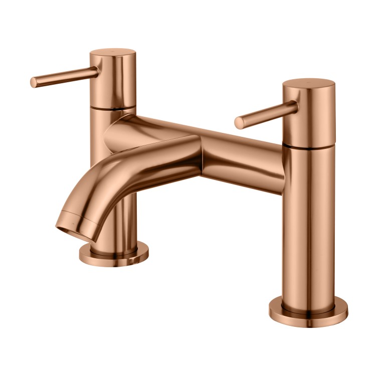 GRADE A1 - Brushed Bronze Bath Mixer Tap - Arissa
