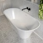 GRADE A1 - Freestanding Double Ended Bath 1650 x 740mm - Arya