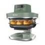 Ninja AS090UKGN CRISPi PRO 5-in-1 Glass Air Fryer – Moss Green  XL Healthy Air Fry Bake Roast & Crisp Cooking System