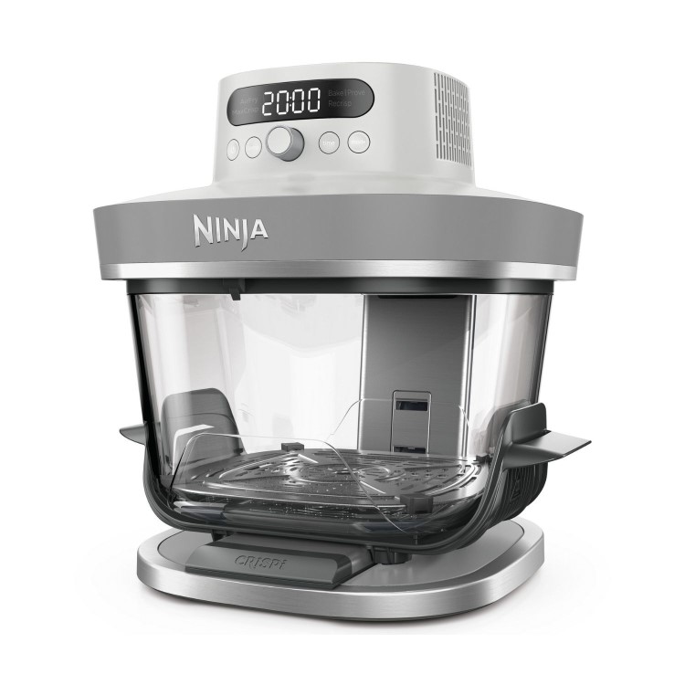 Ninja AS090UKWH CRISPi PRO 5-in-1 Glass Air Fryer – White  Air Fry Roast Bake Reheat & Dehydrate Healthy Crispy Cooking
