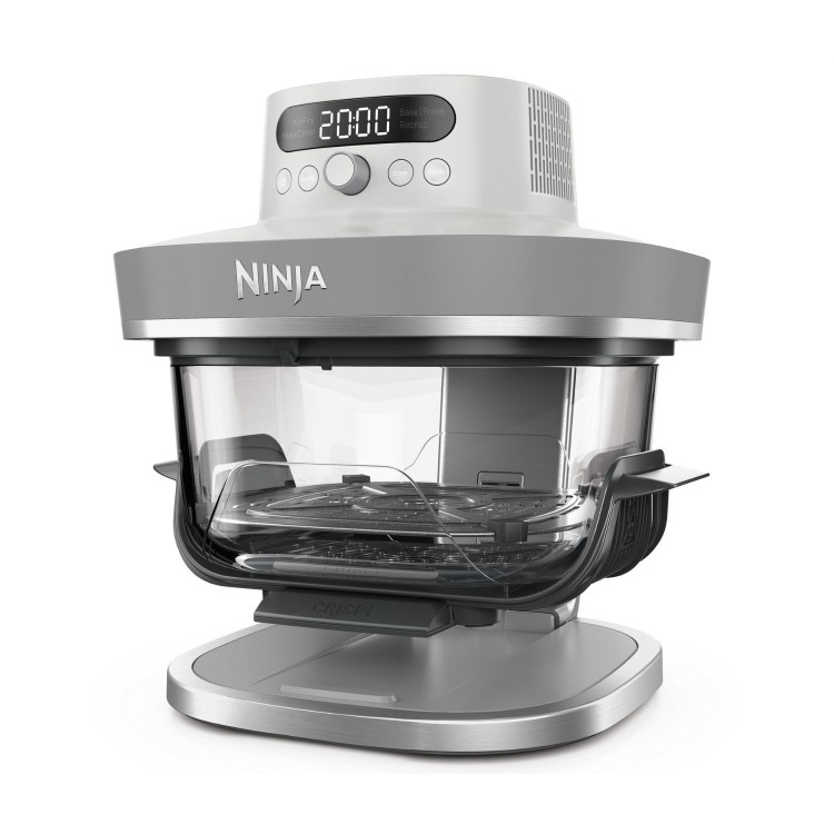 Ninja AS090UKWH CRISPi PRO 5-in-1 Glass Air Fryer – White  Air Fry Roast Bake Reheat & Dehydrate Healthy Crispy Cooking