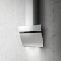 Refurbished Elica ASC-LED-60-SS Ascent 60cm Angled Cooker Hood Stainless Steel