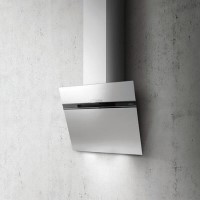 Refurbished Elica ASC-LED-60-SS Ascent 60cm Angled Cooker Hood Stainless Steel