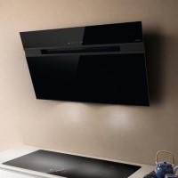 Elica Ascent 80cm Angled Cooker Hood - Black Elica Ascent 80cm Angled Cooker Hood - Black
