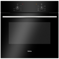 Amica Fan Single Oven - Black