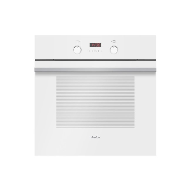 Amica ASC310WH ASC310W 5-function 65L Single Fan Oven With 13A Connection Possibility - White