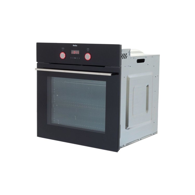 Amica ASC420BL 10 Function 65L Electric Single Oven - Black