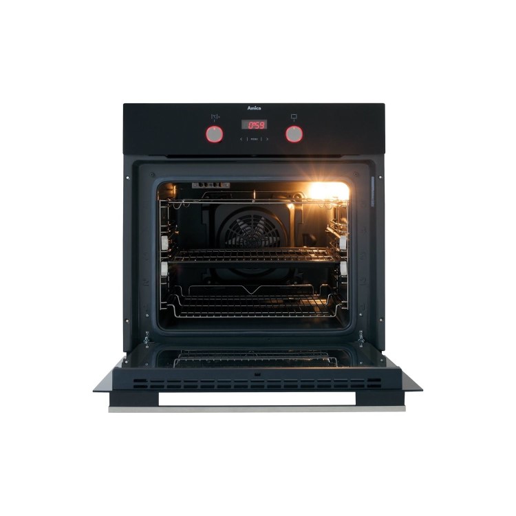 Amica ASC420BL 10 Function 65L Electric Single Oven - Black