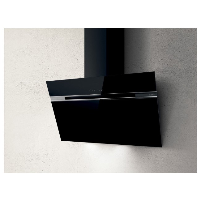 Elica ASCENT-BLK-60 Ascent 60cm Angled Cooker Hood - Black