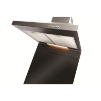 Refurbished CDA Square 600W x 750H Glass Splashback Black