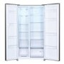 Beko 532 Litre Side by Side American Fridge Freezer - Brushed Steel