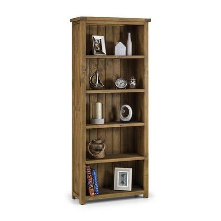 Solid Wood Bookshelf & Shelving Unit - Julian Bowen Aspen Range