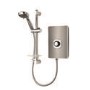 GRADE A1 - Triton Aspirante 8.5kw Gun Metal Electric Shower