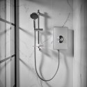 A1/ASP09BRSTL GRADE A1 - Triton Aspirante 9.5kw Electric Shower - Brushed Steel