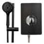 ONLY OPENED - Triton Aspirante 9.5kw Black Electric Shower 