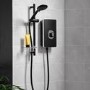 ONLY OPENED - Triton Aspirante 9.5kw Black Electric Shower