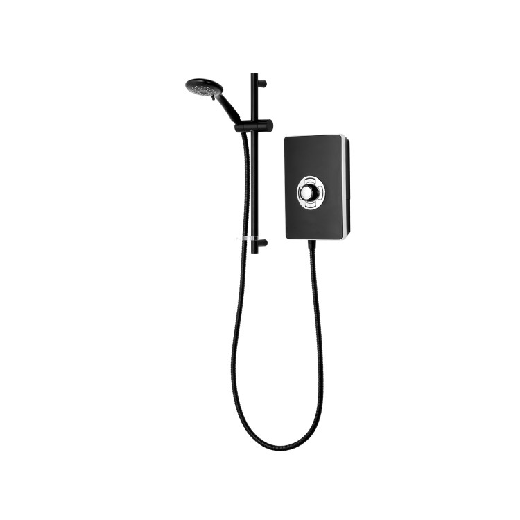 ONLY OPENED - Triton Aspirante 9.5kw Black Electric Shower 