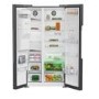 Refurbished Beko ASP33B32VPZ 571 Litre Frost Free American Fridge Freezer Black Steel