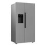 Beko 571 Litre Side By Side American Fridge Freezer - Stainless Steel