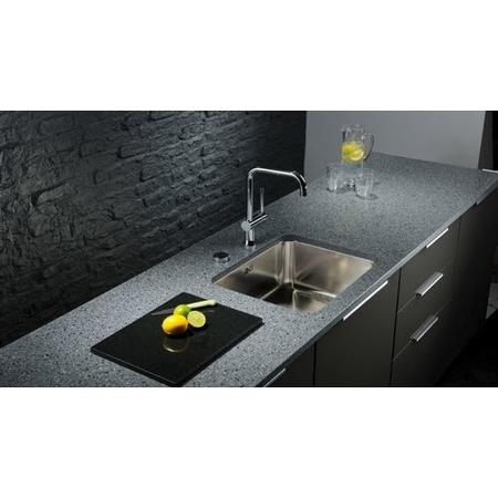 GRADE A1 - Abode AT2050 Swich Water Filter Diverter - Round Handle in Chrome with Soft Water Filter