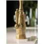 Mayenne Dual Lever Kitchen Mixer Tap - Antique Brass