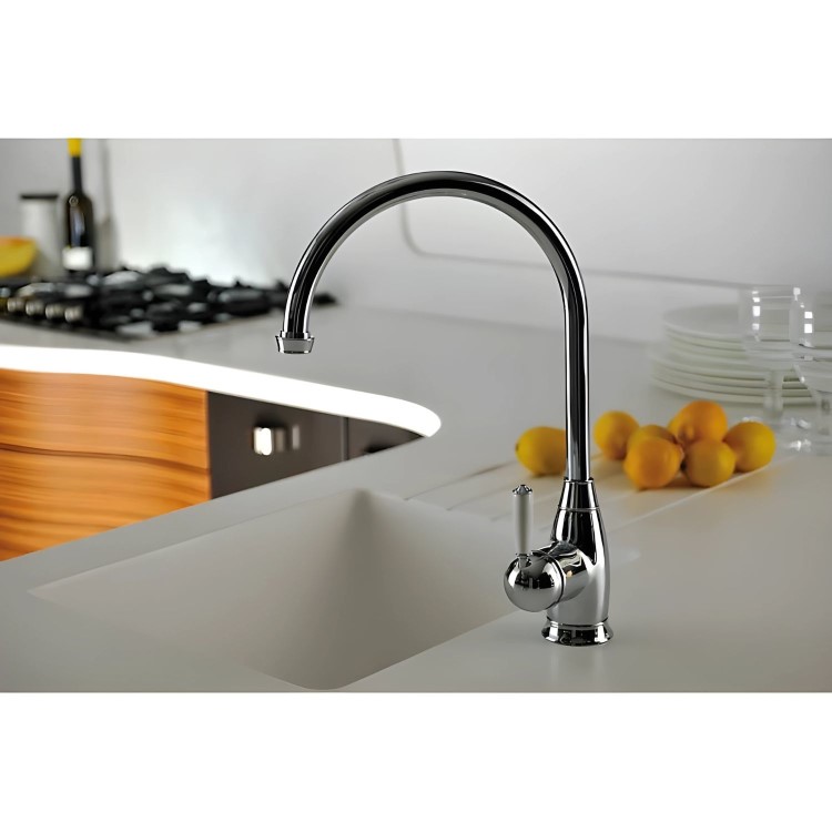 Abode Astbury Single Lever Tap - Chrome