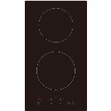A1/AT30IDI Refurbished Sovereign AT30IDI 30cm Two Zone Domino Induction Hob Satin Glass with Plug 15min Timer