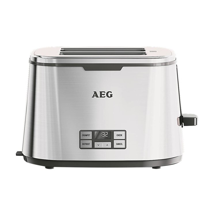 AEG AT7800-U 7 Series 2-slice Toaster With Timer Stainless Steel