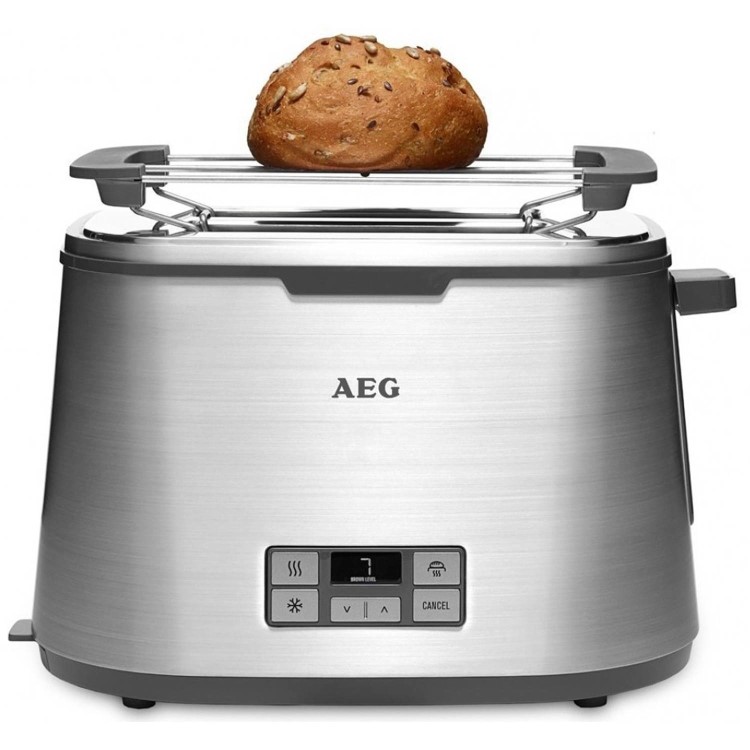 AEG AT7800-U 7 Series 2-slice Toaster With Timer Stainless Steel