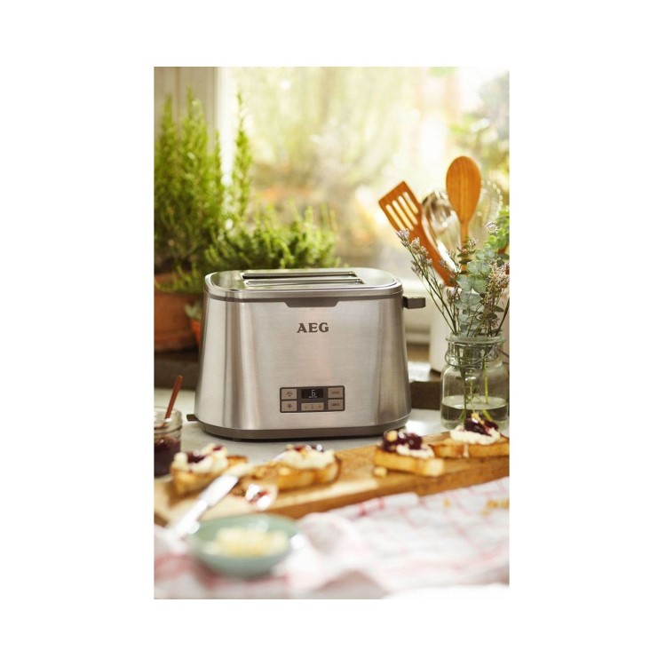AEG AT7800-U 7 Series 2-slice Toaster With Timer Stainless Steel