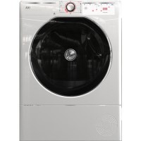 Hoover ATDHY10A2TKEX AXI Aquavision Freestanding 10kg Hybrid Heat Pump Tumble Dryer With WiFi - White With Tinted Door