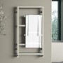 GRADE A1 - Beige Designer Towel Radiator 915 x 500mm - Atka