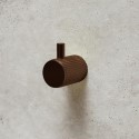 A1/AVBRRH ONLY OPENED - Bronze Knurled Towel Hook - Arissa