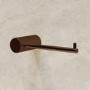 GRADE A1 - Bronze Knurled Toilet Roll Holder - Arissa