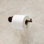GRADE A1 - Bronze Knurled Toilet Roll Holder - Arissa