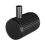 GRADE A1 - Gunmetal Knurled Towel Hook - Arissa