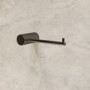 GRADE A1 - Gunmetal Knurled Toilet Roll Holder - Arissa