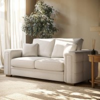 Beige Chenille 3 Seater Sofa - Avalon Beige Chenille 3 Seater Sofa - Avalon