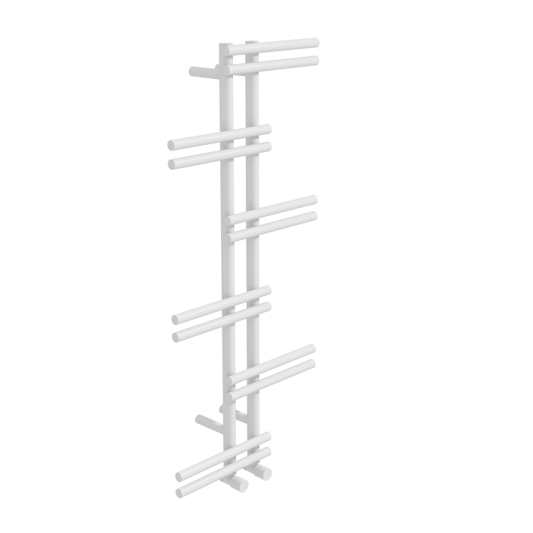 GRADE A1 - White Bathroom Towel Radiator - 1005 x 500mm