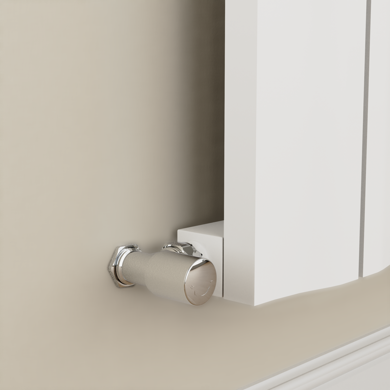 Eco Vivante White Vertical Wave Designer Aluminium Radiator 1800x374mm ...