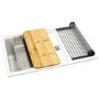 Abode Synchronist Compact 1.25 Bowl Inset / Undermount White Granite Kitchen Sink