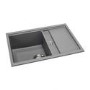 Abode Synchronist Compact 1.25 Sink Bowl & Drainer - Metallic Grey