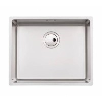 Abode Matrix R15 1.0 Bowl Undermount Kitchen Sink - Stainless Steel